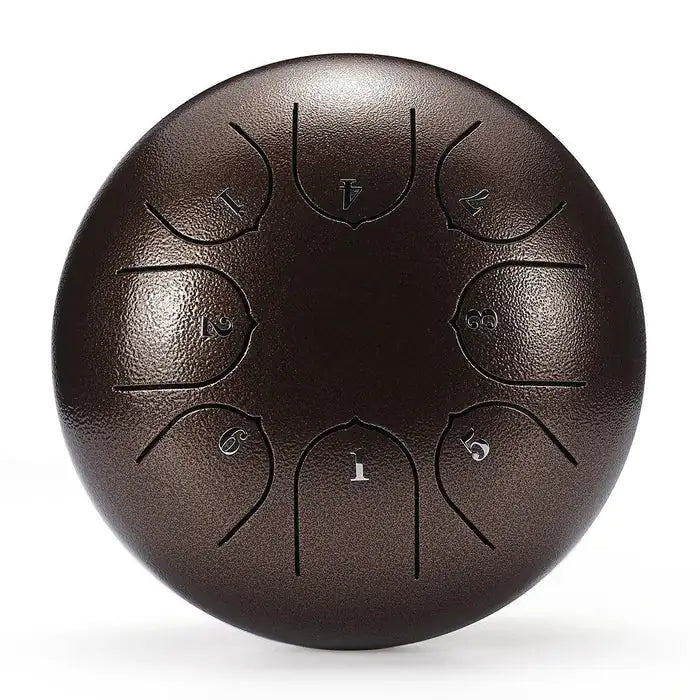 Steel Tongue Drum - 6 Inch 8 Notes G Tune