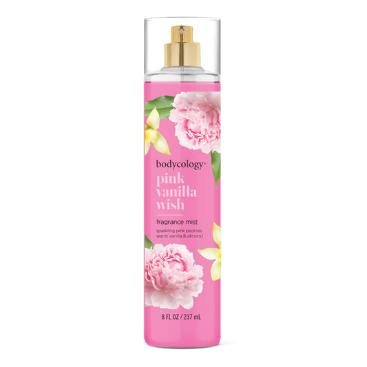 Bodycology Long-Lasting Fragrance Body Mist Pink Vanilla Wish 8 fl oz