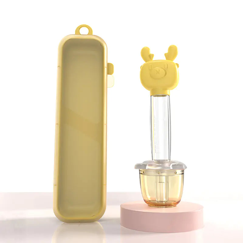 Anti-Choking Baby Syringe Medicine Feeder Device