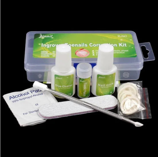Nail Tips Set with Adhesive and Nail Art Sticks