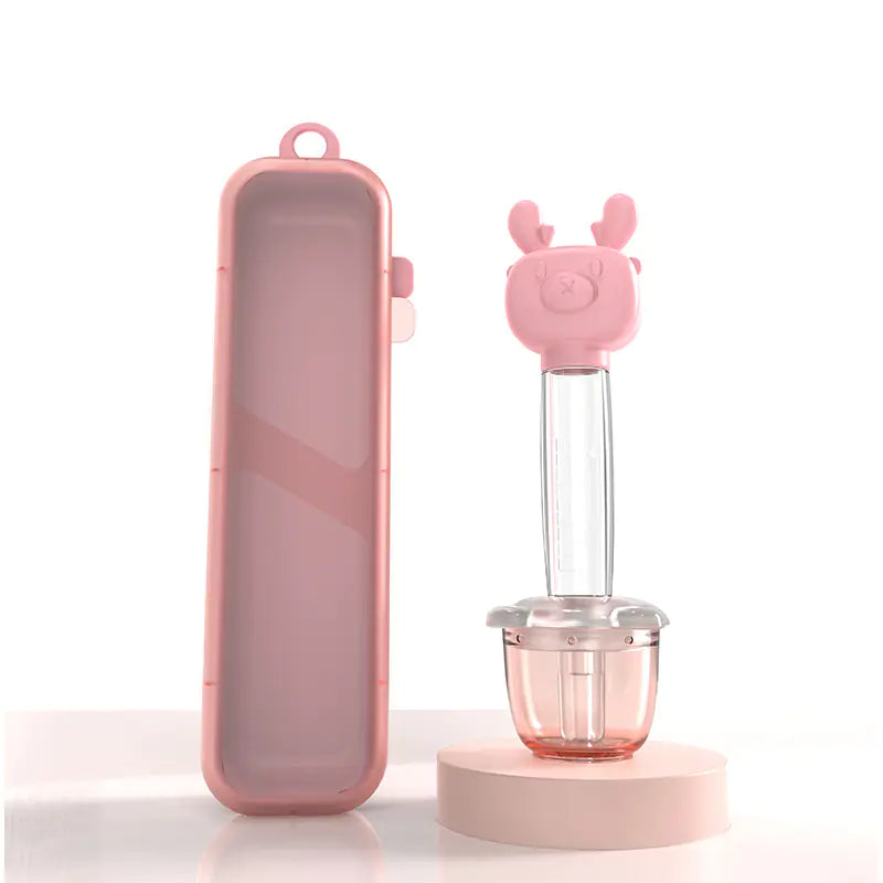 Anti-Choking Baby Syringe Medicine Feeder Device