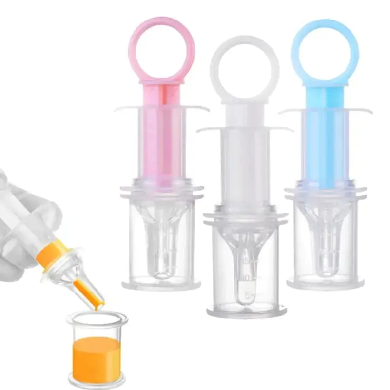 Silicone Medicine Feeder for Babies with Anti-Choking Nipple