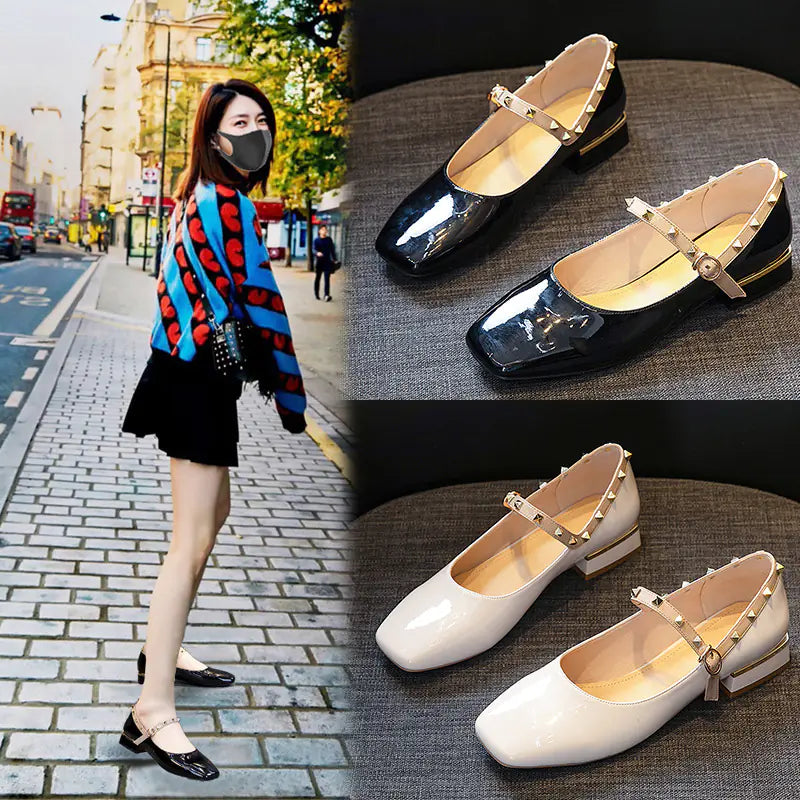 Women's Casual Chunky Heel Mary Jane Shoes (2020)