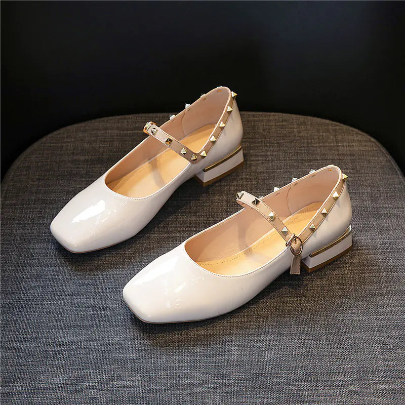 Women's Casual Chunky Heel Mary Jane Shoes (2020)
